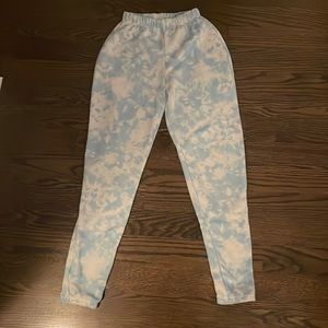 Pretty little thing tye dye joggers size 2!